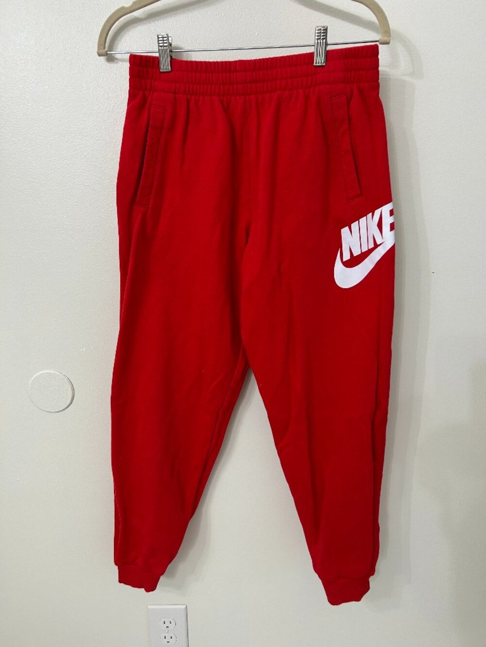Youth Nike Red Sweatpants